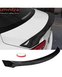 Fits 14-19 Maserati Ghibli Trunk Spoiler ASPEC Style Carbon Fiber