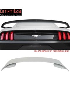 Fits 15-19 Ford Mustang 2Dr GT350 V2 Painted Trunk Spoiler Oxford White #YZ