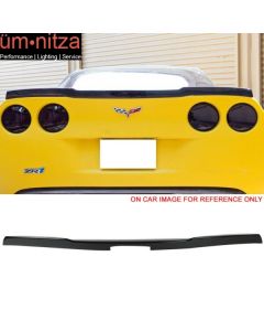 Fits 05-13 Chevy Corvette C6 OE Factory Painted Black #WA8555 Trunk Spoiler -ABS