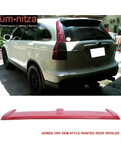 Fits 07-11 Honda CRV OE Factory Style Painted Milano Red #R81 Trunk Spoiler ABS