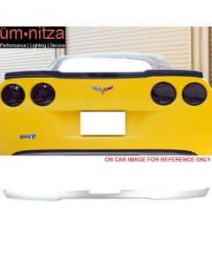 05-13 Corvette C6 OE Painted Switchblade Silver Metallic #WA636R Trunk Spoiler