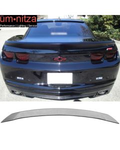 Fits 10-13 Chevrolet Camaro ZL1 Style Trunk Spoiler Wing Painted Matte Black ABS