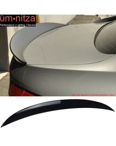 High Kick Performance2 11-16 F10 Trunk Spoiler Painted 416 Carbon Black Metallic