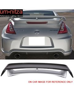 Fits 09-19 370Z Z34 Trunk Spoiler Painted #K23 Liquid Platinum Metallic #GBT