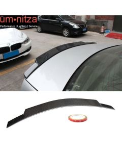 Fits 08-14 Mercedes-Benz C-Class W204 2 Door C74 Style CF Trunk Spoiler