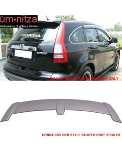 Fits 07-11 Honda CRV CR-V OE Style Rear Trunk Spoiler Painted #YR578M Titanium