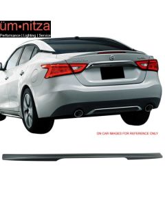 Fits 16-18 Maxima A36 Sedan OE Factory Trunk Spoiler Gun Gray Metallic #KAD