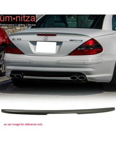 Fits 03-11 Benz R230 SL-Class AMG Style Rear Trunk Spoiler Painted #723 Pewter