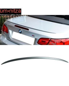 Fits 07-13 BMW E93 Convertible M3 Painted Trunk Spoiler #A52 Space Gray Metallic