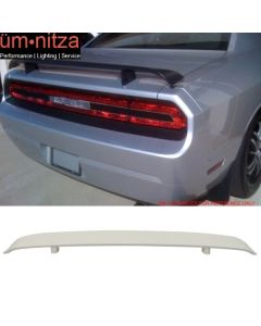 Fits 08-19 Challenger OE Factory Style Painted Trunk Spoiler Stone White #PW1