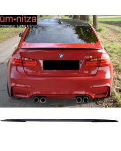 Fits 12-18 3 Series F30 Performance Trunk Spoiler ABS Painted Blue Metallic #A89