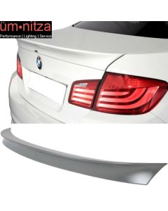 Fits 11-17 BMW F10 5 Series Sedan Euro A STYLE Rear Trunk Spoiler Wing - ABS