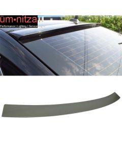 Fits 08-14 Benz C-Class W204 Sedan Unpainted ABS OE Factory Style Roof Spoiler