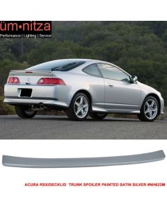 Fits 02-06 Acura RSX OE Style Trunk Spoiler Decklid Painted Satin Silver #NH623M