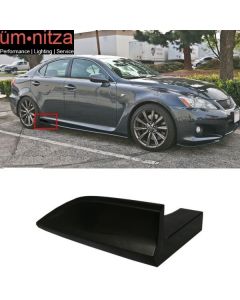 Universal 6.5 x 2.5 V2 Style 2PCS Side Skirts Extension Rocker Panel Splitter PP