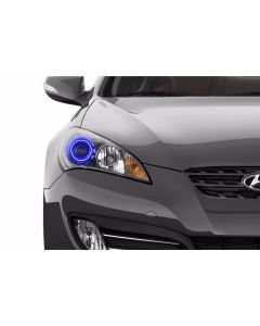 Hyundai Genesis Coupe (10-12): Profile Prism Fitted Halos (RGB)