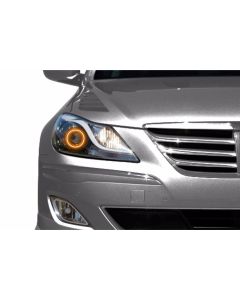 Hyundai Genesis Sedan (09-11): Profile Prism Fitted Halos (RGB)