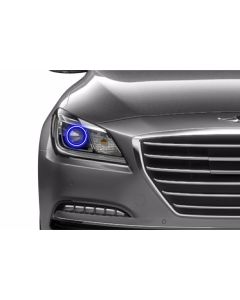 Hyundai Genesis Sedan (15-16): Profile Prism Fitted Halos (RGB)