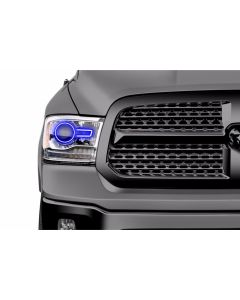 Dodge Ram w/ Projectors (13-17): Profile Prism Fitted Halos (RGB)