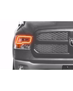 Dodge Ram w/ Quad Headlights (09-16): Profile Prism Fitted Halos (RGB)