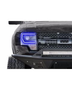 Ford F150 w/ OEM HID (13-14): Profile Prism Fitted Halos (RGB)