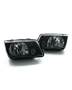 99-05 VW MK4 JETTA/BORA DEPO E-CODE HEADLIGHTS W/ FOGS - BLACK