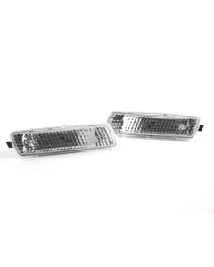 10-14 VW MK6 GOLF/JETTA SPORTWAGEN FRONT BUMPER SIDE MARKER LIGHTS - FUZZY CLEAR