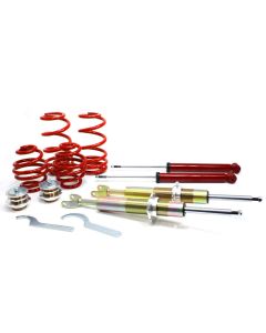 RSK Street Coilover Kit - VW Passat B5 / B5.5 (FWD Models) - Red