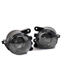 06-09 VW RABBIT MK5 PROJECTOR FOG LIGHTS - CLEAR LENS W/ BLACK HOUSING