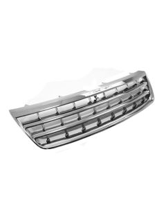 03-07 VW TOUAREG FRONT MAIN UPPER BADGELESS SPORT GRILLE - CHROME