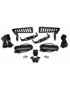 Jeep Wrangler JL Cowl-Mount LED Light Bar Kit