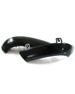 VW MK6 JETTA SPORTWAGEN SIDE MIRROR LED TURN SIGNAL LIGHTS - BLACK/SMOKE