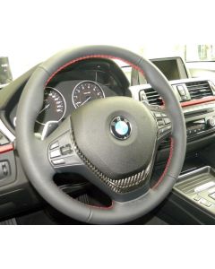 2014-2015 Fit BMW 2 Series F22 Carbon Fiber SteerIng Wheel Cover