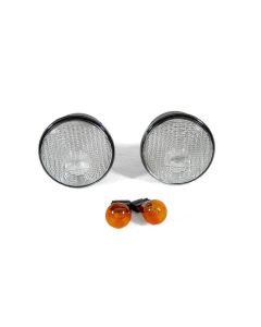 2007-2013 Jeep Wrangler JK Clear Or Smoke Front Signal Lights