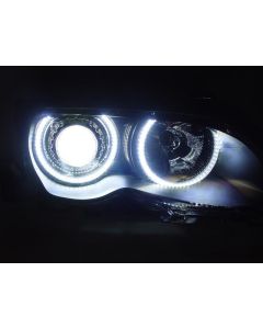 Unique Style Racing Limited Lifetime Warranty UHP (Ultra High Power) LED Angel Eye Halo RIngs For DEPO or OEM Fit BMW E46 Headlight