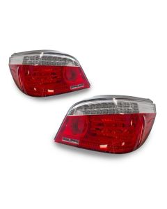 2004-2010 Fit BMW E60 5 Series 4 Door Sedan DEPO Facelift Look LED Light Bar Tail Light