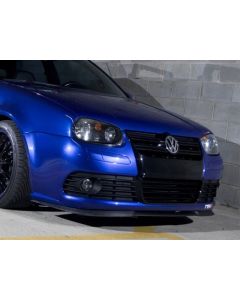 VW GOLF MK4 EURO MK5 R32 STYLE FRONT BUMPER W/ BLACK GRILLE + PROJECTOR FOGS