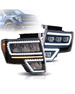 VLAND Full LED/LED Projector Headlights For Ford F150 2009-2014(Not Fit For F250/F350)