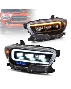 VLAND Matrix Projector and Full LED Headlights for Toyota Tacoma 2015-UP (Pre-sale Product. Matrix LED and Full LED Styles to Choose)