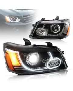 VLAND for Toyota Highlander LED Projector Headlights 2001-2007(Fit For US Models)