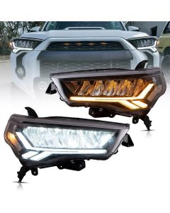 VLAND Full LED Headlights For Toyota 4Runner 2014-2020 with Dynamic DRL (Not fit for 2021)