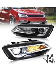 VLAND Dual Beam LED Headlights Volkswagen Polo 2011-2017 (Not for GTI/GTR Models)