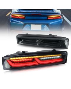 VLAND LED Tail Lights For Chevrolet Chevy Camaro 2016-2018 With Reverse Lights (Fit For American Models)