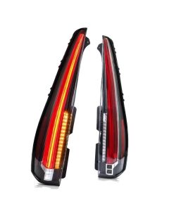 VLAND for GMC Yukon Tahoe Suburban Tail Lights 2007-2014 ABS, PMMA, GLASSMaterial  YAB-GMC-0156B