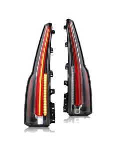 VLAND for GMC Yukon Denali XL FULL LED Tail Lights 2015-2019 ABS, PMMA, GLASSMaterial  YAB-GMC-0268