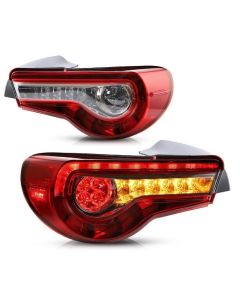 VLAND Full LED Tail Lights for Toyota 86 GT86 2012-2020 Subaru BRZ 2013-2020 Scion FR-S 2013-2020 w/ Sequential Turn Signals