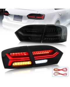 VLAND for Volkswagen Jetta Sagitar LED Sequential Tail Lights 2011-2014 ( Not Fit 2013 Jetta GLI and Factory Led Version)