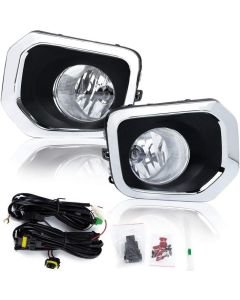 Fog Lights For 2016-2018 Toyota Tacoma (Fits SR, SR5 Model Only)  w/ Switch+Bulbs+Relay+Wiring