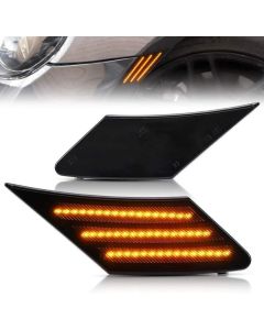 VLAND LED Side Marker Lights Compatible with 2013-2019 BRZ FR-S GT86 (NOT Turn Signal) with All-time Sequential