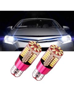 VLAND 4 PCS 6000K T10 168 194 LED Bulbs For License Plate Lights Lamp Courtesy Dome Map Door Lights